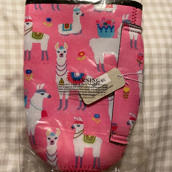 Llama Cup Sleeve (Pink) - Picture 5 of 6